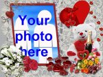 Valentine's day card template valentine-card-love-card-CAmour061